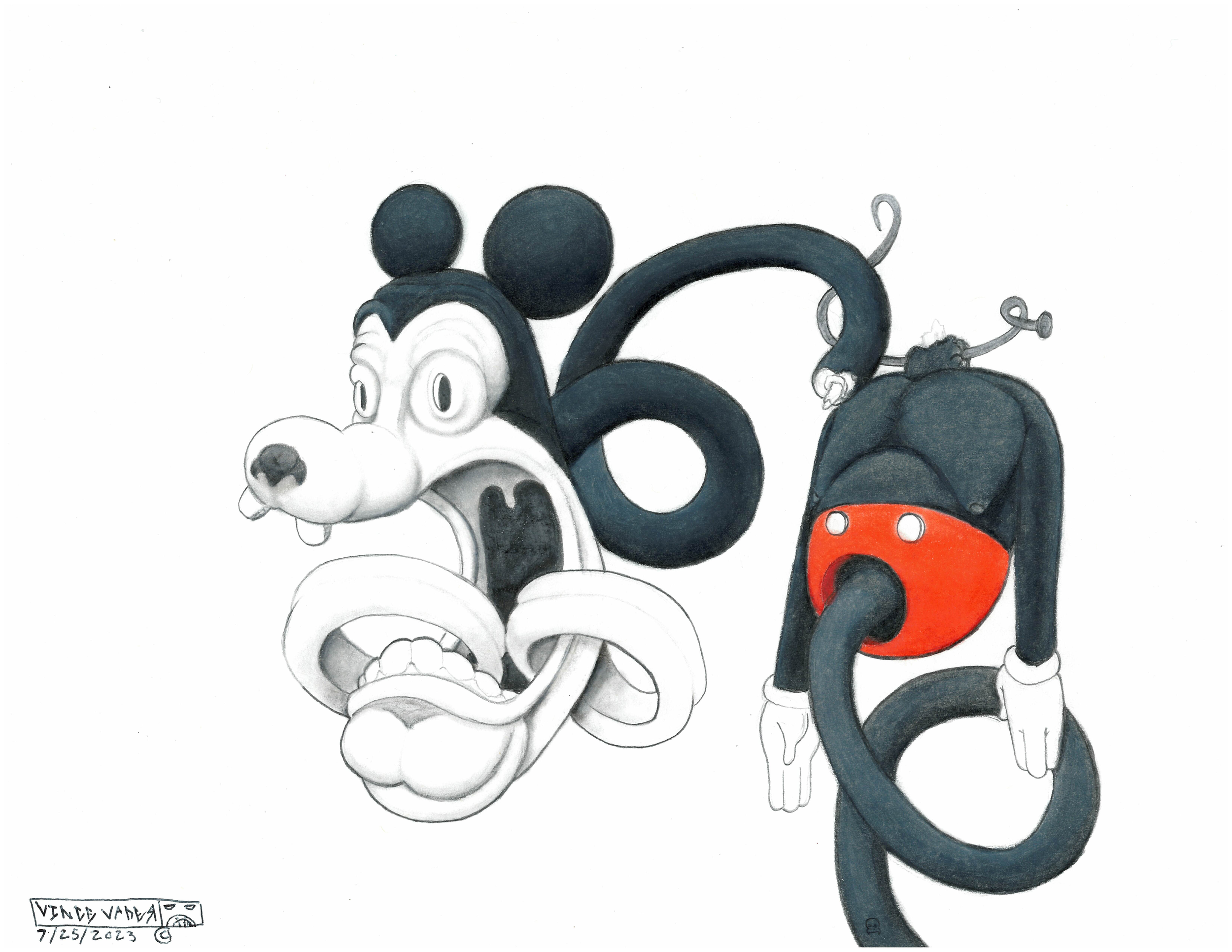 Vince Vader, Sickey Mouse Hated
