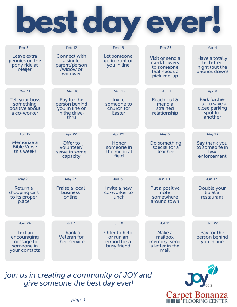 Best Day Ever Calendar 2025