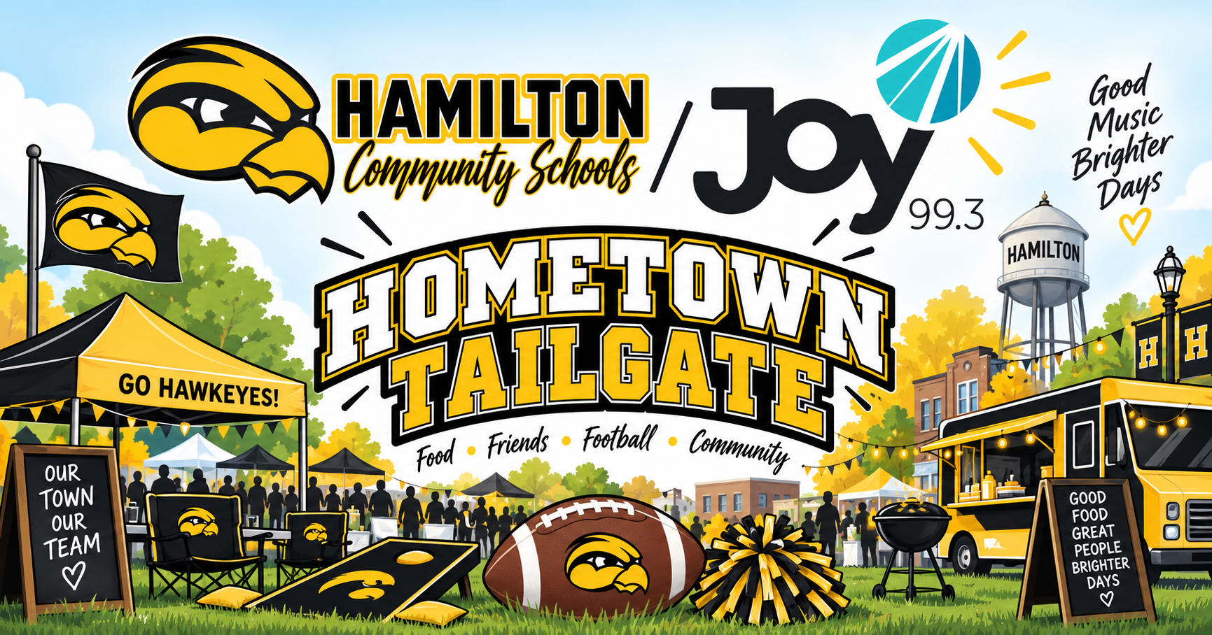 Hamilton Hawkeye Hometown Tailgate