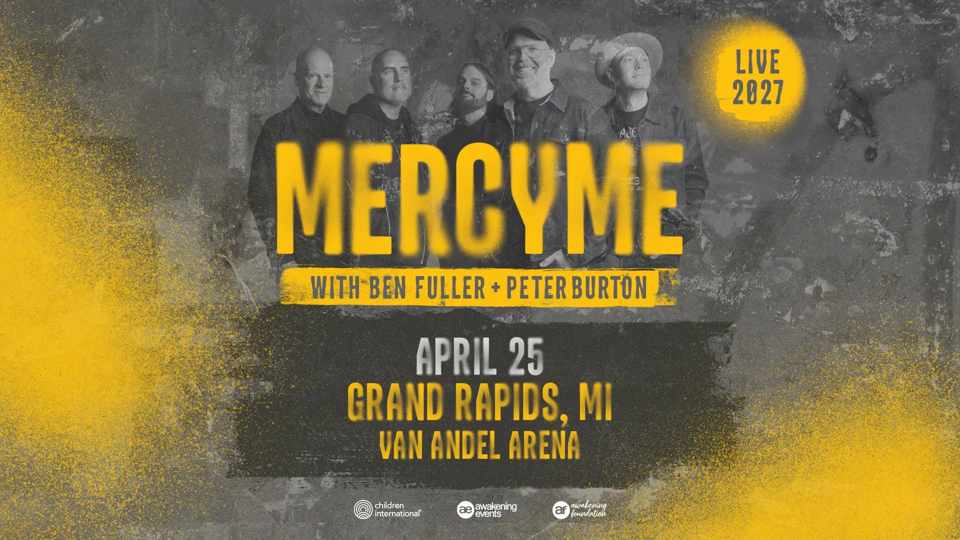MercyMe Live with Ben Fuller and Peter Burton