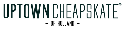 Uptown Cheapskate of Holland Logo