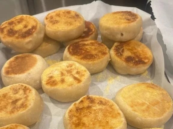Sourdough English Muffins