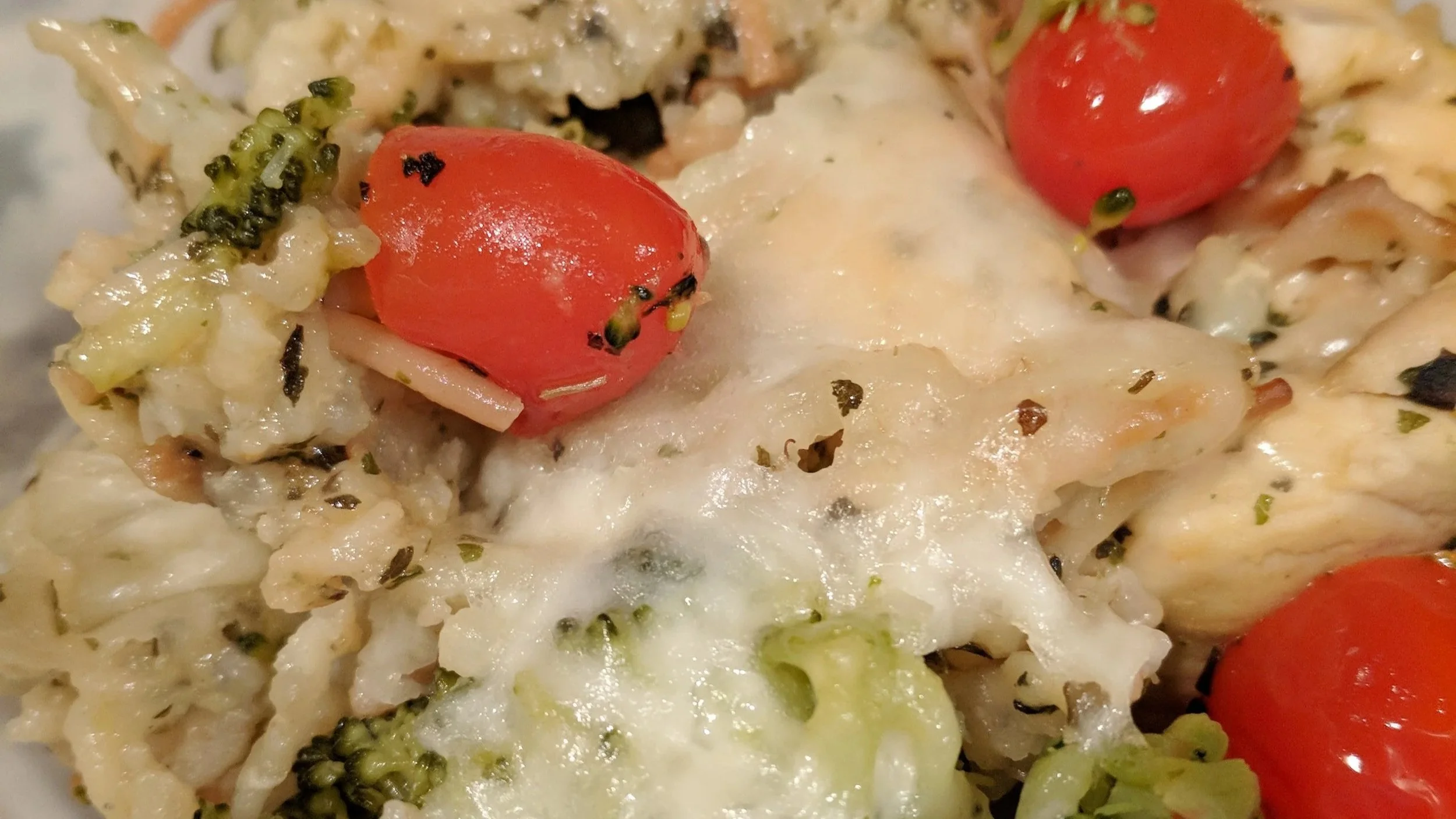 Tomato, Basil &amp; Broccoli Chicken