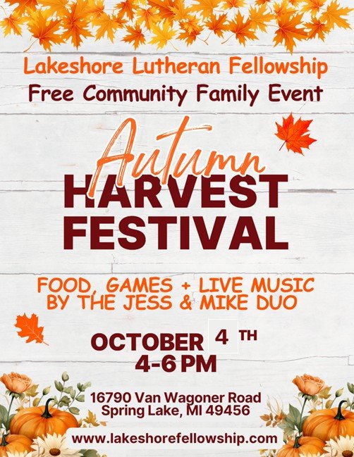 Lakeshore Lutheran Fellowship Free Community Family Event