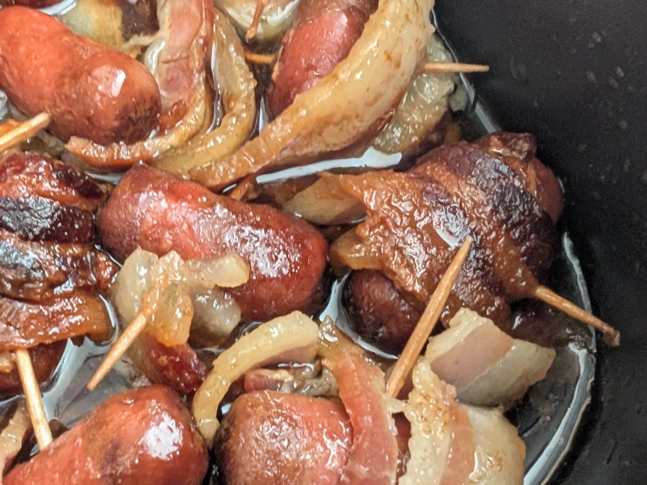 Bacon Wrapped Smokies