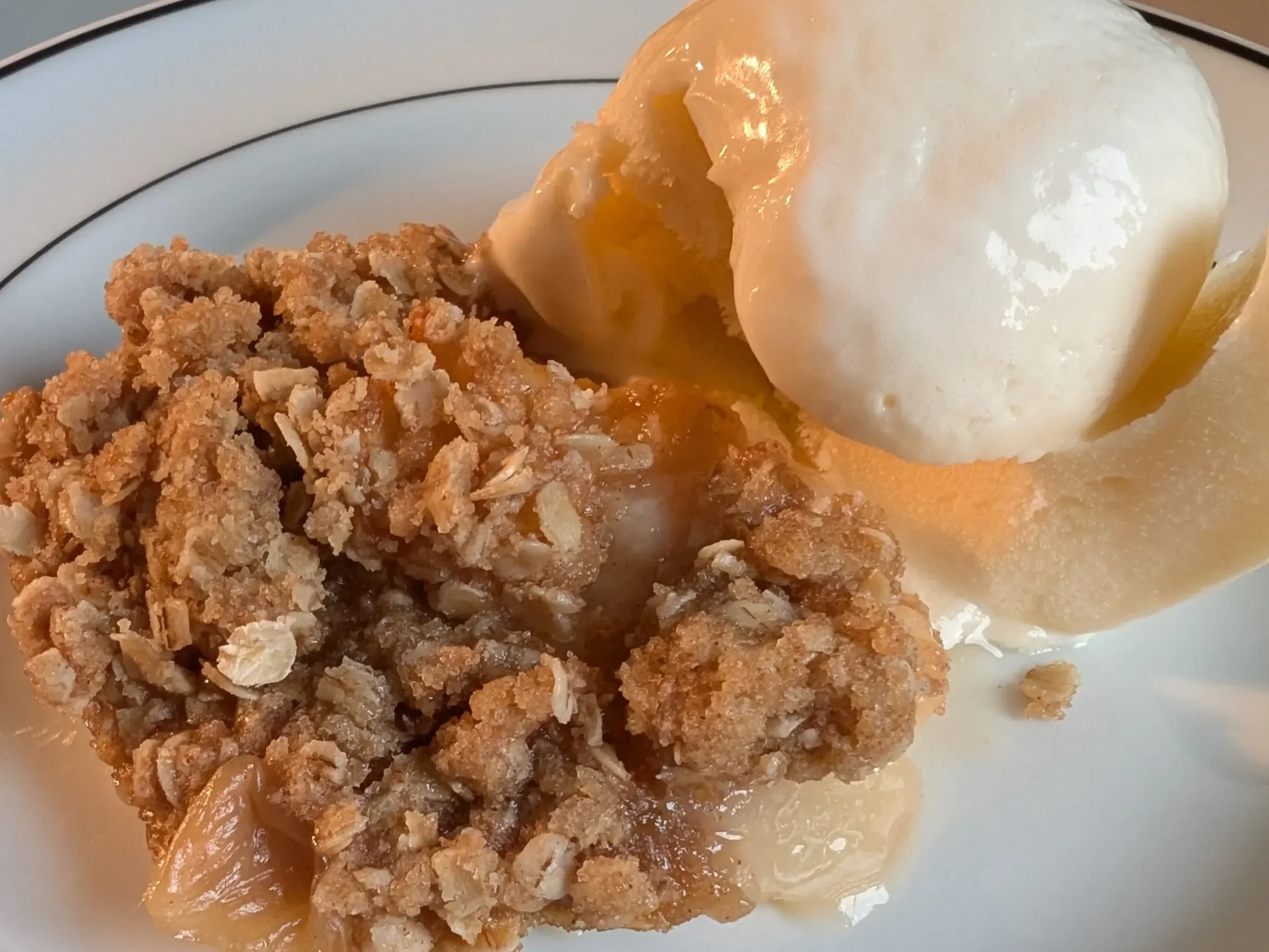 Peach Crisp