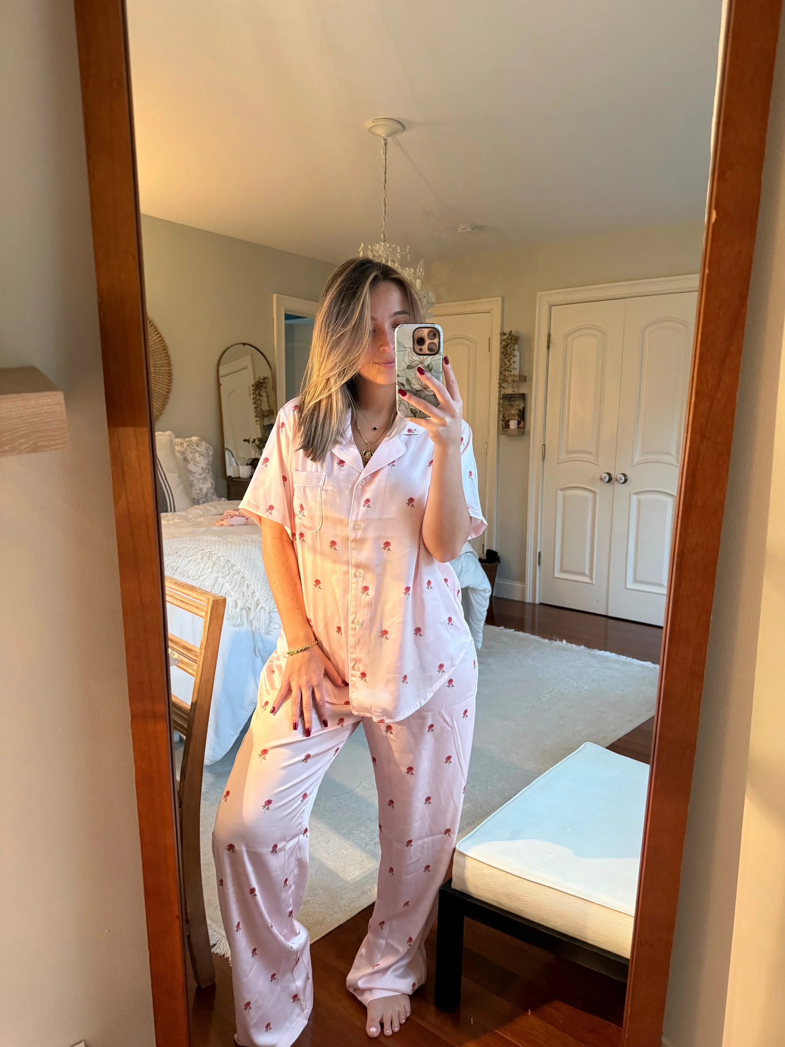 Sleeping Beauty Misty Pink Pajama Pants