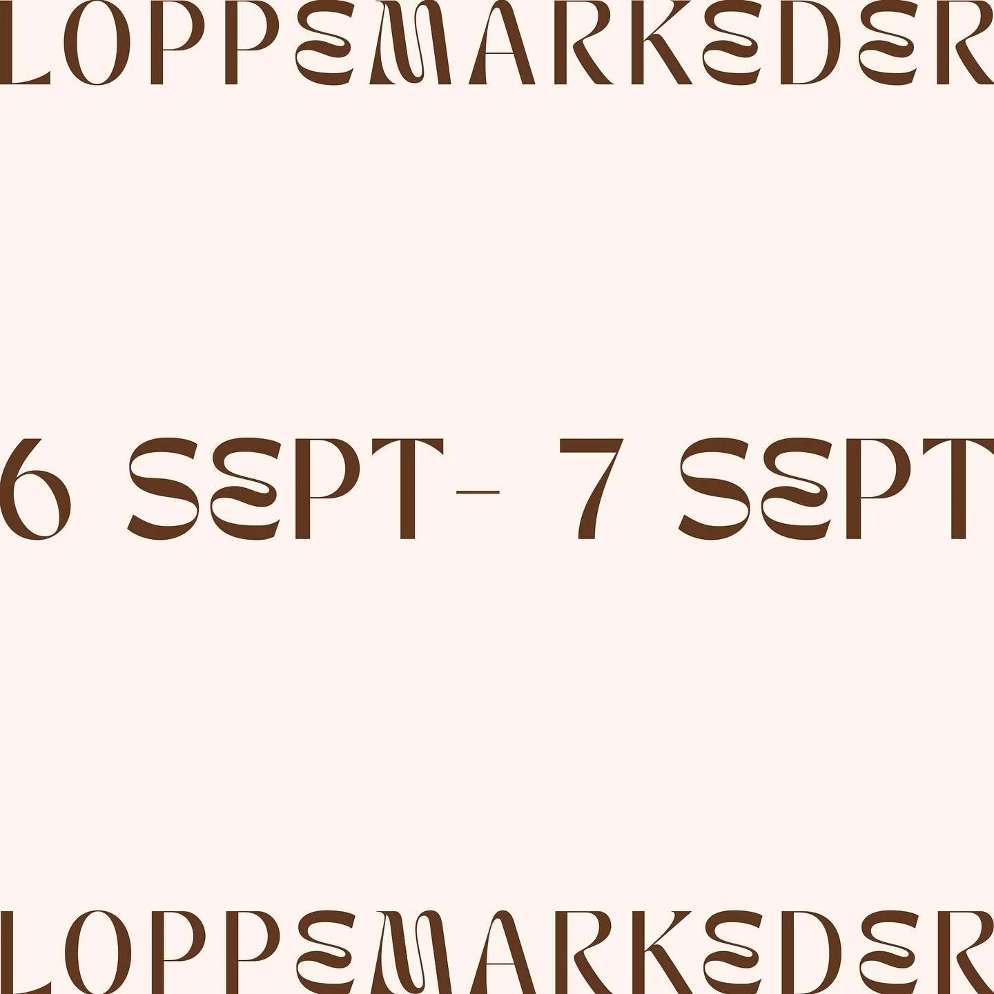 Loppeguide til weekenden🌞

Ses vi derude?🧤👒🧦🩲👙

OBS: Vi samler ugens loppemarkeder s&aring; godt vi kan, men tjek altid arrang&oslash;rernes sider for &aelig;ndringer pga. vejr eller aflysninger.
Vi er kun en guide og kan ikke garantere for fej