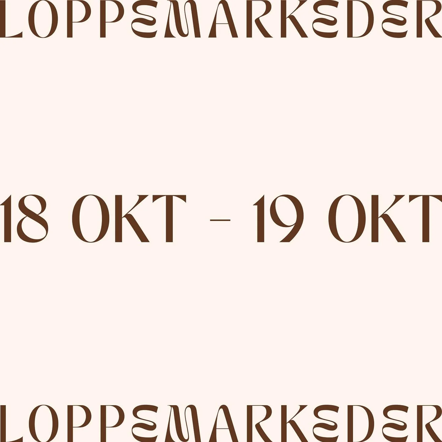 Loppeguide til weekenden🍂

Ses vi derude?👜👓🧦👢🥿🧥

OBS: Vi samler ugens loppemarkeder s&aring; godt vi kan, men tjek altid arrang&oslash;rernes sider for &aelig;ndringer pga. vejr eller aflysninger.
Vi er kun en guide og kan ikke garantere for f
