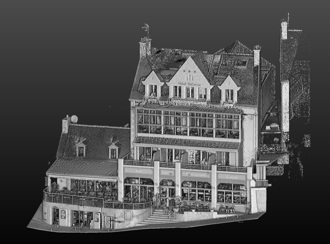 Nuage de point_Renovation_hotel ©Kevin Robin KREA - Scanny