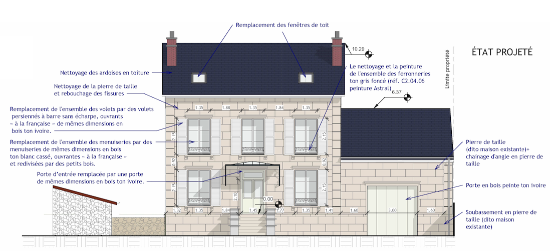 Plans Maison Rénovation - © Samuel Luzon - Scanny
