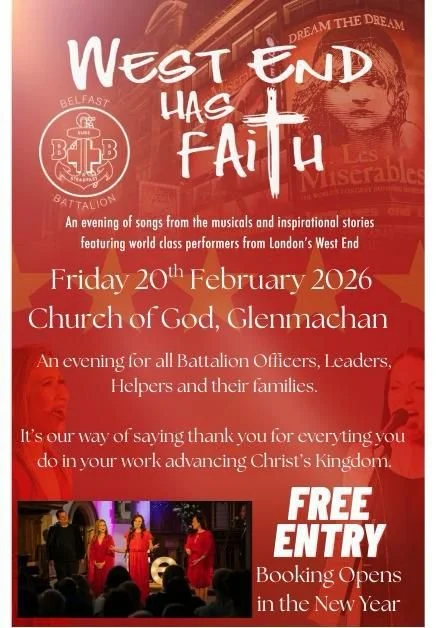 Northern Irish Tour 2026 - Church of God, Glenmachan