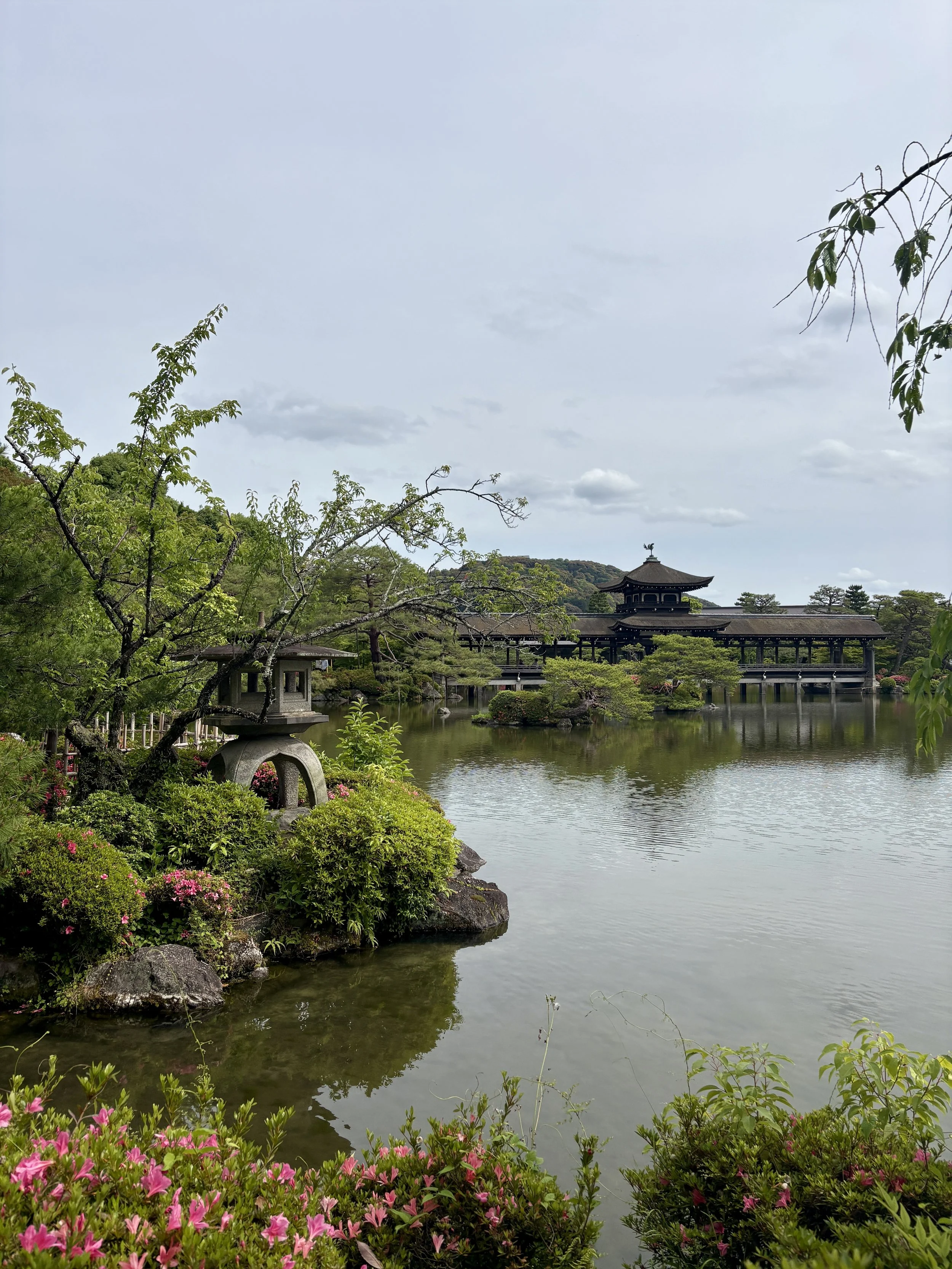 A traditional Japanese garden and pond captured by a home organizer during the KonMari Japan Retreat. She serves clients in Olympia, Lacey, and Tumwater, WA