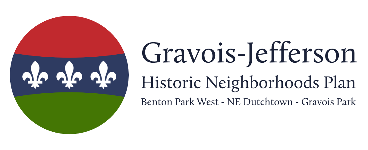 Gravois Jefferson Historic Neighborhoods Plan