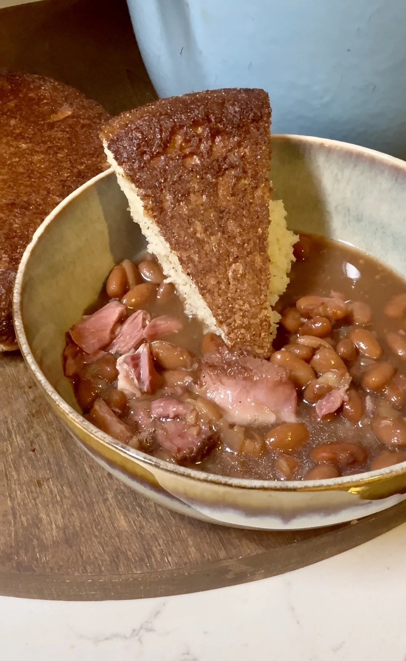 Instant Pot Pinto Beans with Ham Hock 