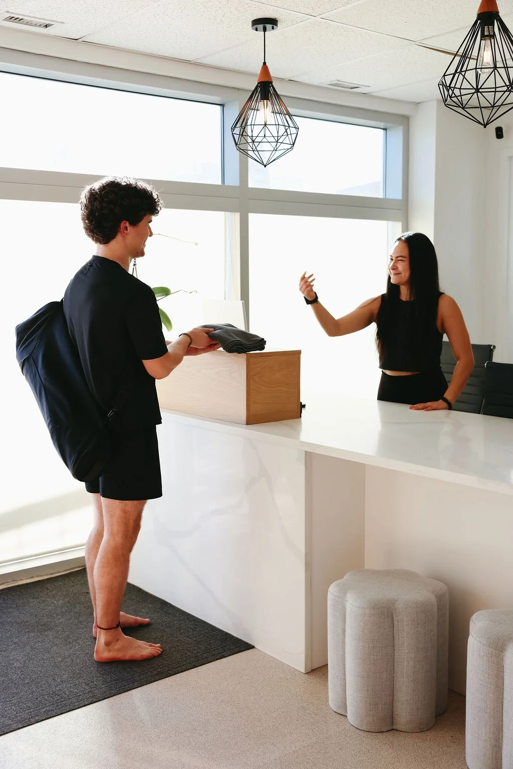 What should I bring to my first hot yoga class?