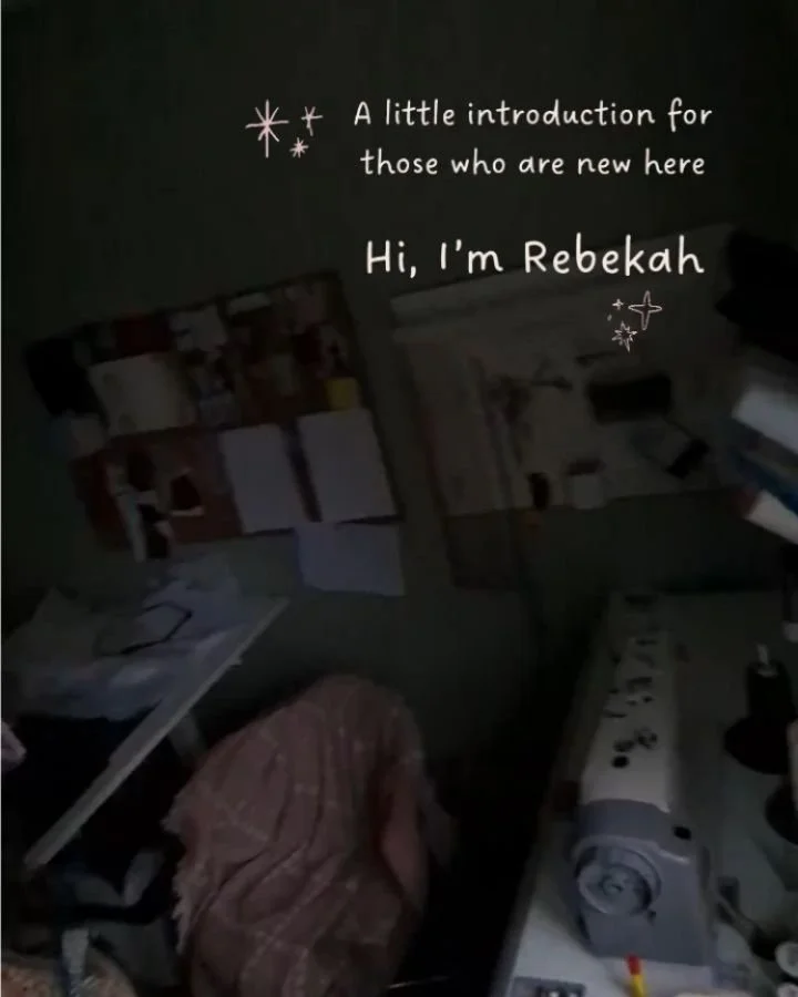 A little introduction 🌿

If you're a new slow fashion girl around here, welcome to Rebekah Jayne, I'm so excited you found me. Here's 5 things about me:

1. I'm a self taught slow fashion designer, and I started making clothes for my Barbie's when I