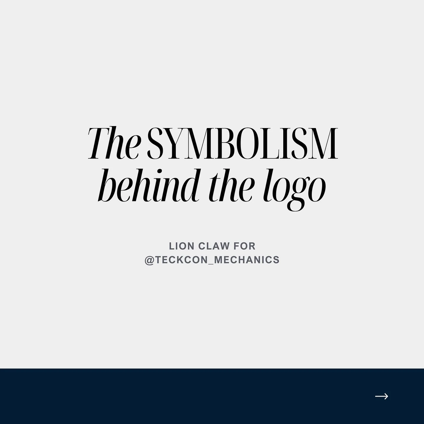 A new addition to my logo symbolism series! 🚴🏼&zwj;♂️🛠️ Earlier this year I was asked to create a brand identity for Teckcon, a platform built to connect cyclists in need of repairs with certified mechanics.

Swipe through to learn about the meani