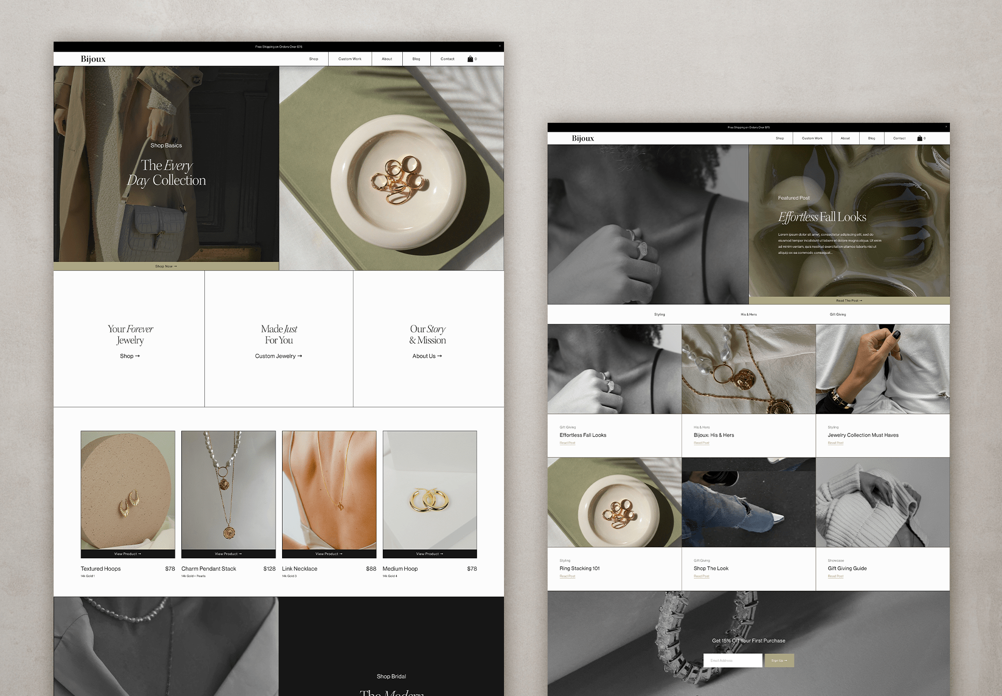 The Styled Square Promo Code for a High-End Squarespace Template