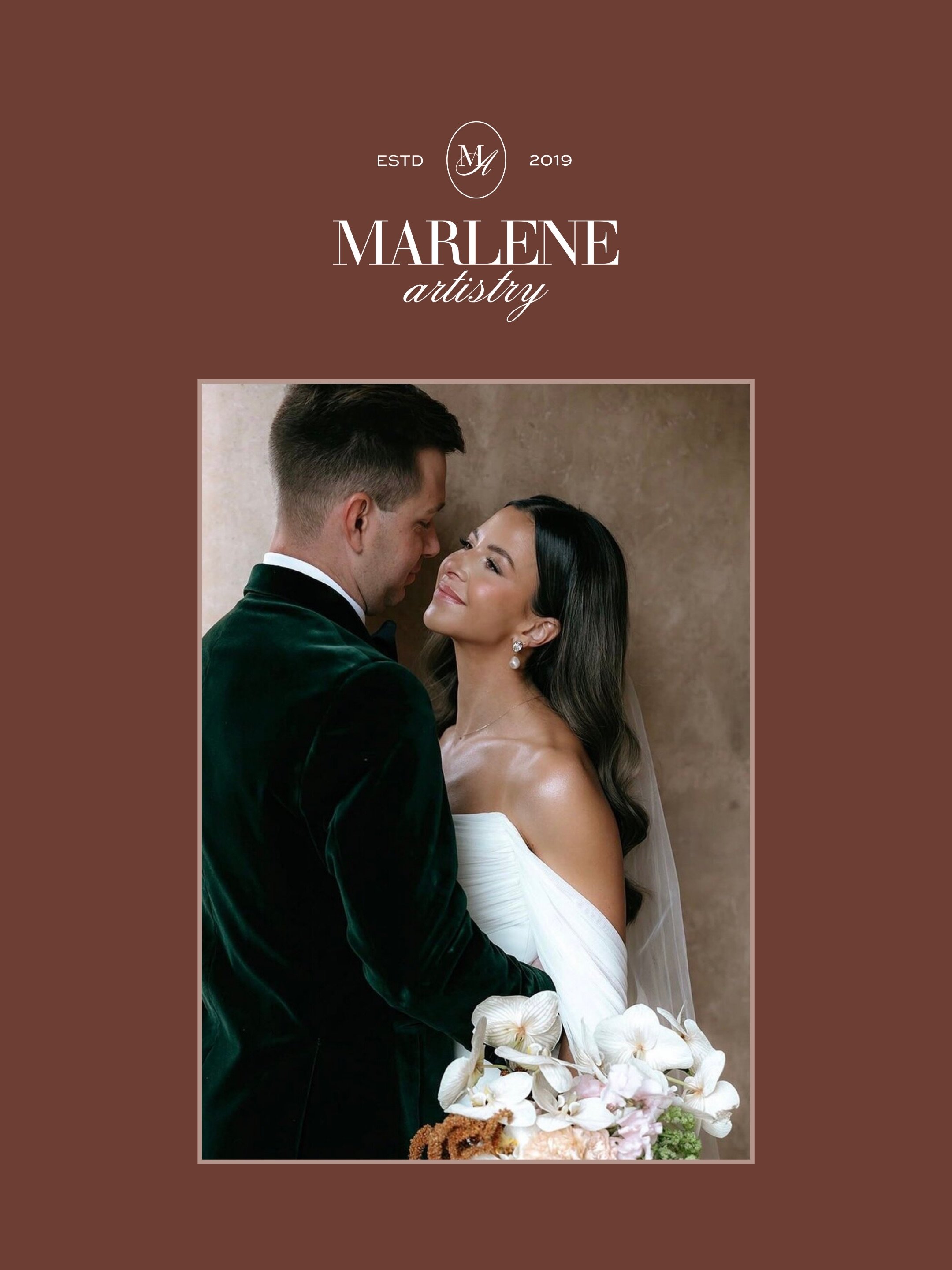 Absolutely loved partnering with the beautiful @ma.artistry on her rebrand! I actually can&rsquo;t take too much credit for this one &mdash; Marlene had the vision and I just helped with the execution! ☺️👏

We were also in talks for me to redo her w