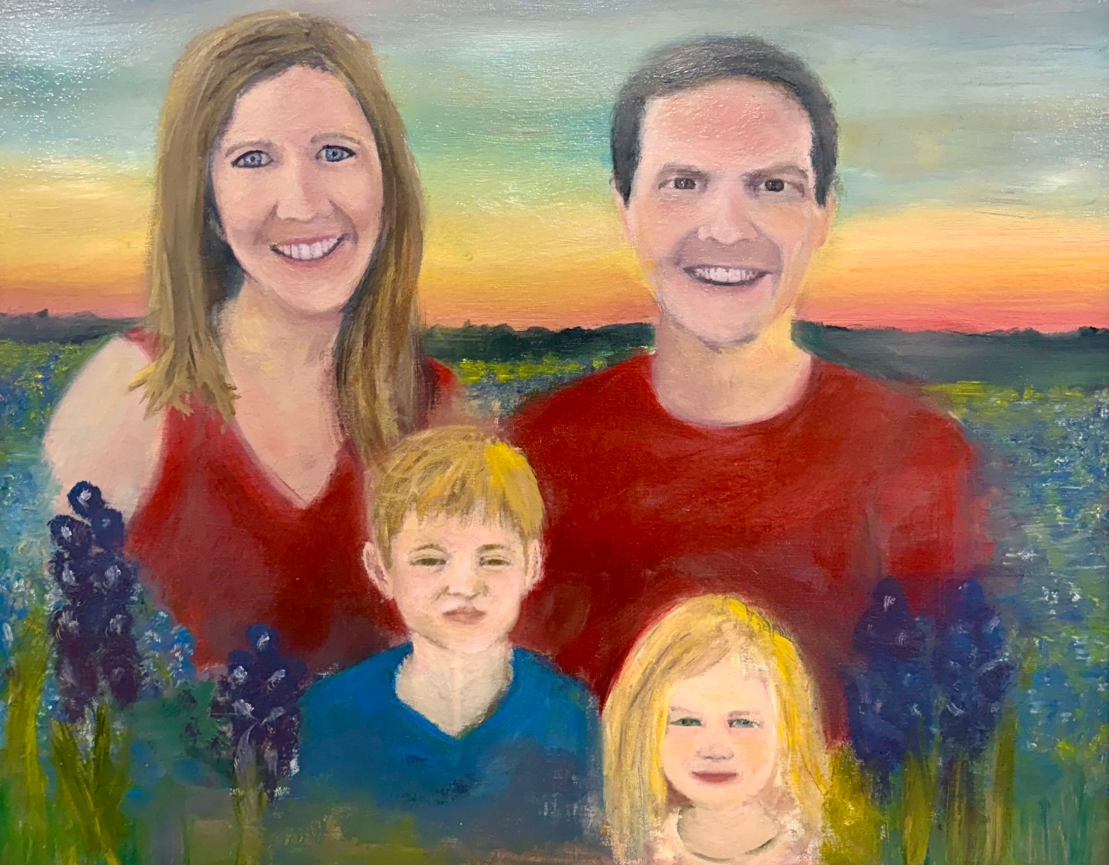 Shawn Humes, Untitled, Oil on panel, 16 x 20in