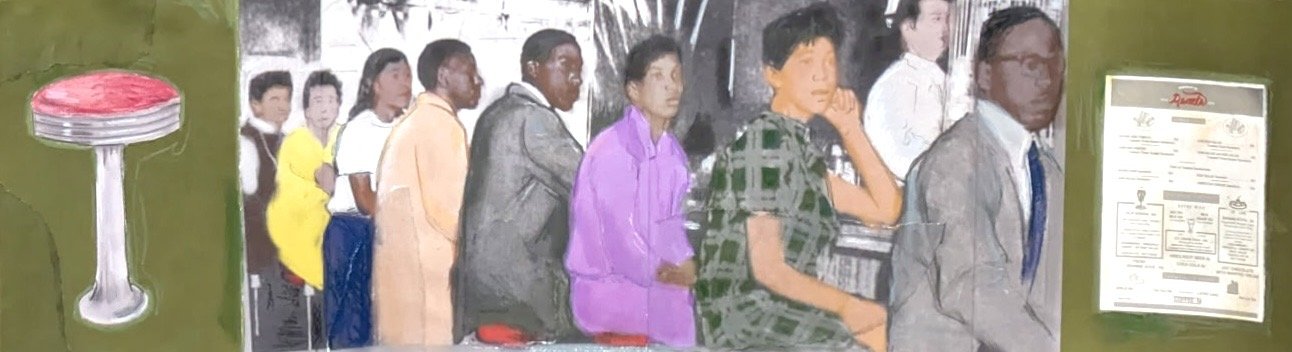 We Insist (Study), 9 x 30in