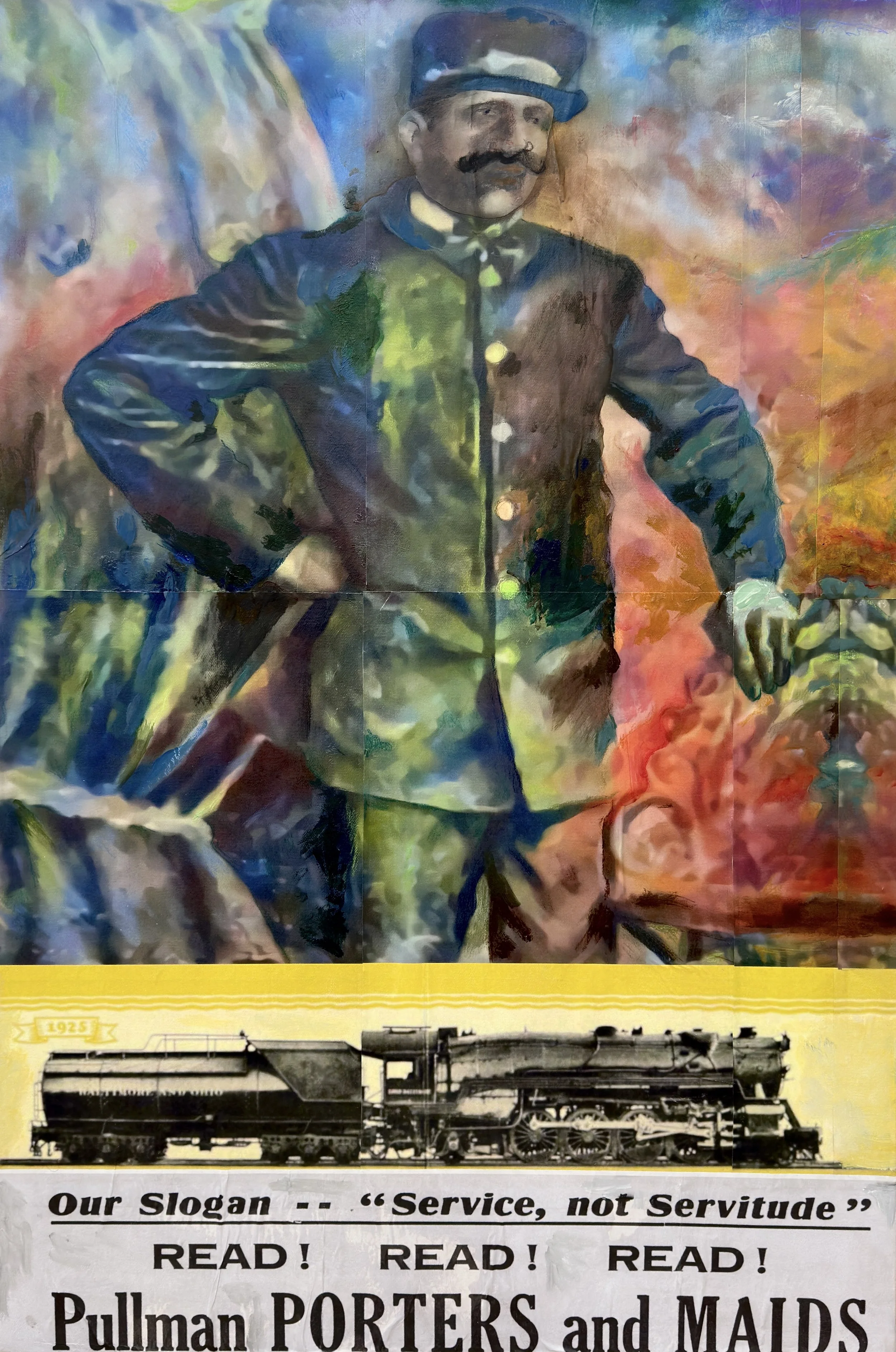 Lord Baltimore, 36 x 24in