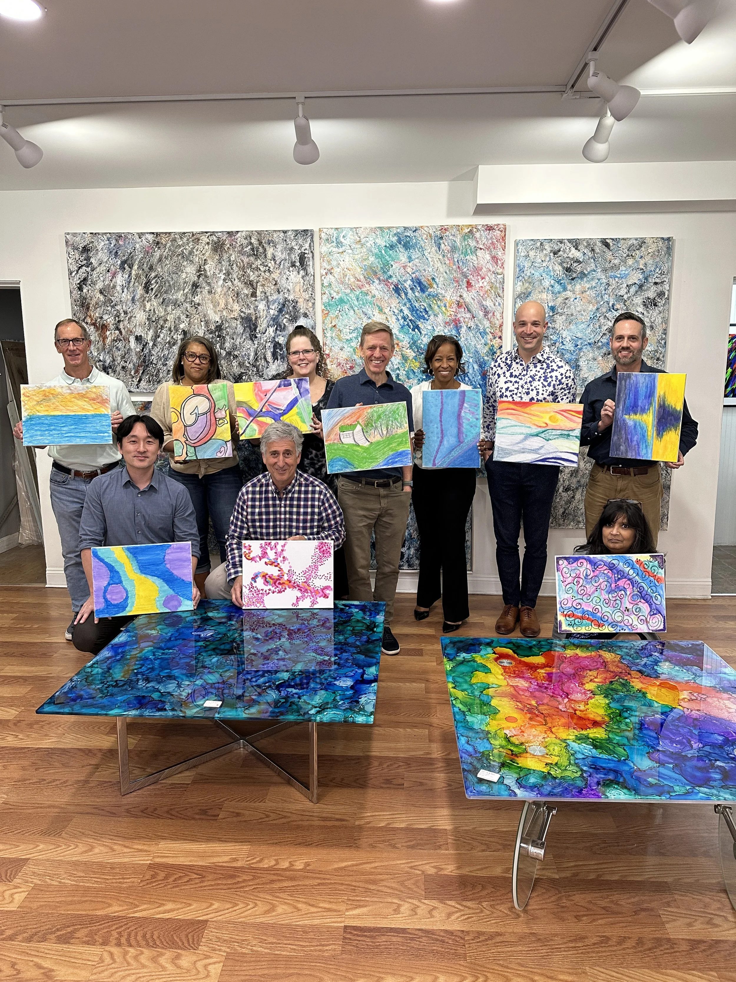 Corporate Team Building Art Lessons in Baltimore: A Creative Experience Your Team Will Remember