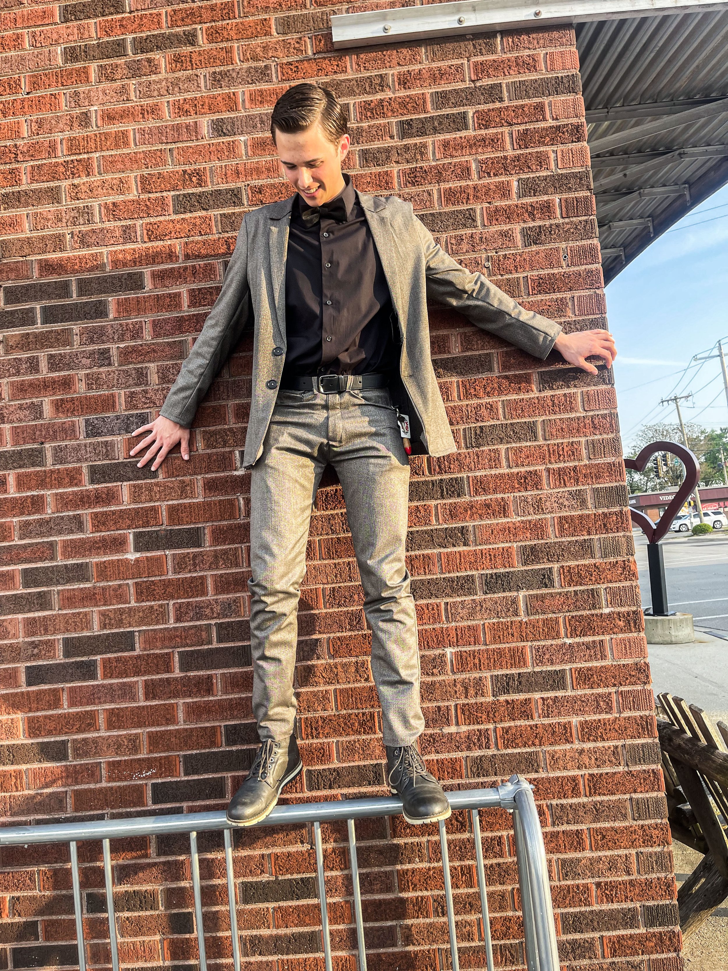 It is now a personal rule for Drew to create his own suit from scratch. -images from prom 2024, 2023-