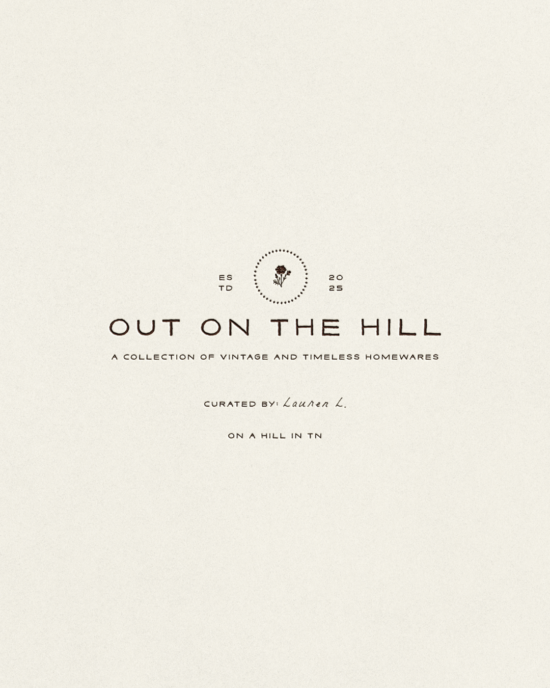 Out on the Hill