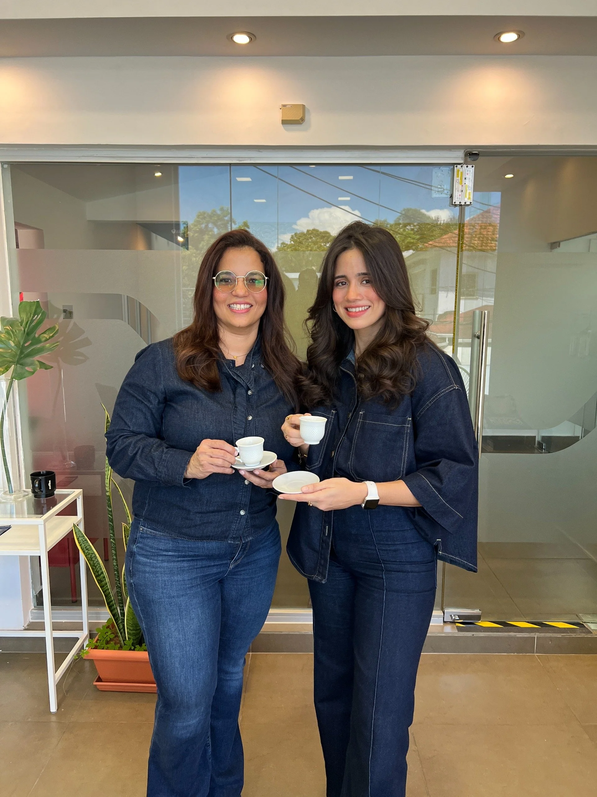 Julissa Mirabal y Delca Salcedo de dominican.coffee