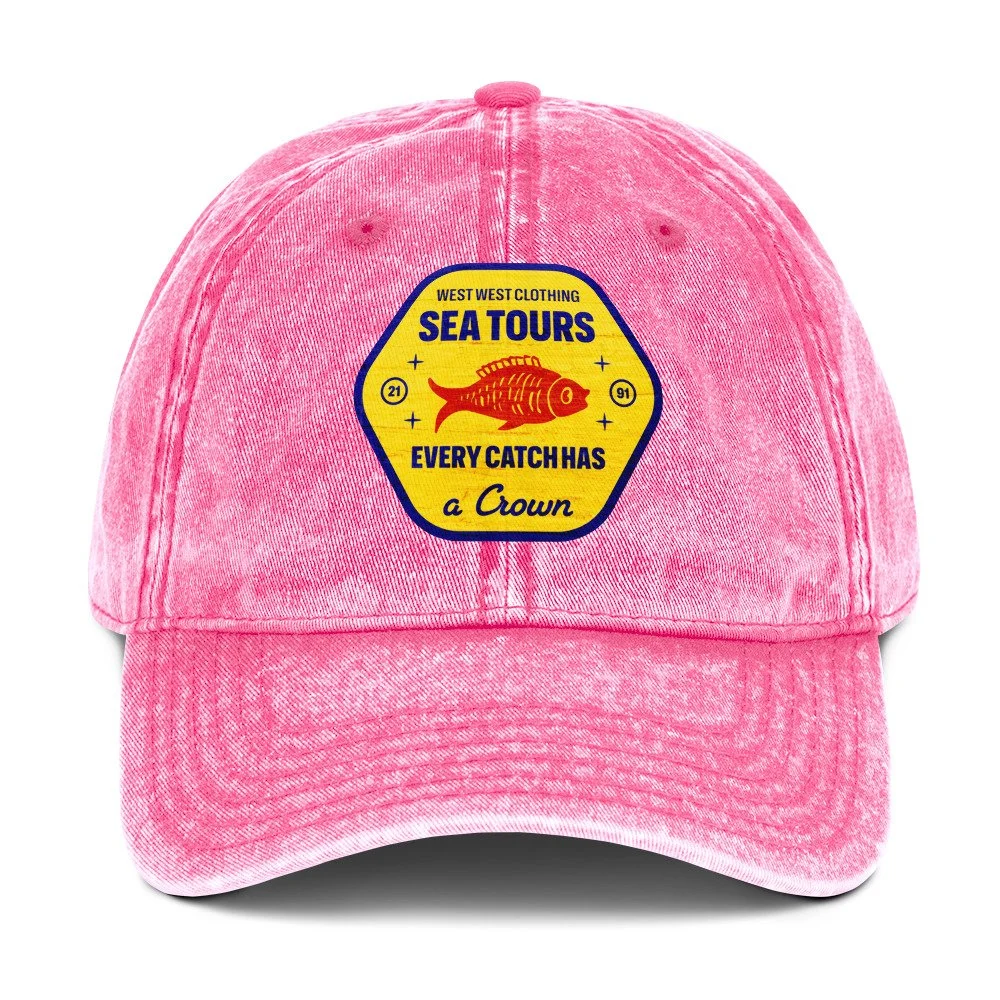 West West Sea Tours Cap Cotton Twill Cap