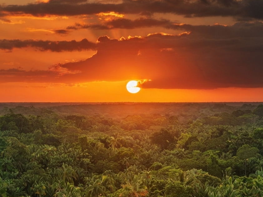 Entre la luna y la selva