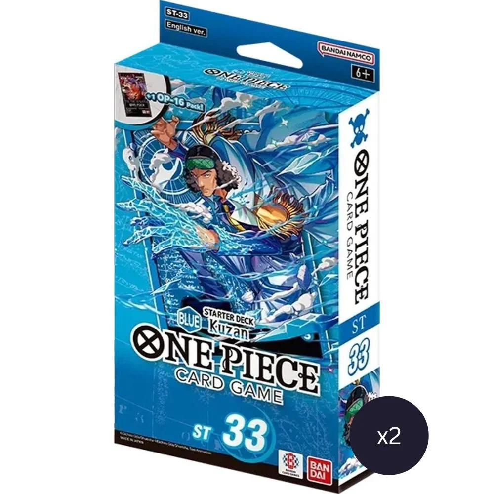 Starter Deck 33: BLUE Kuzan (ST-33) x2
