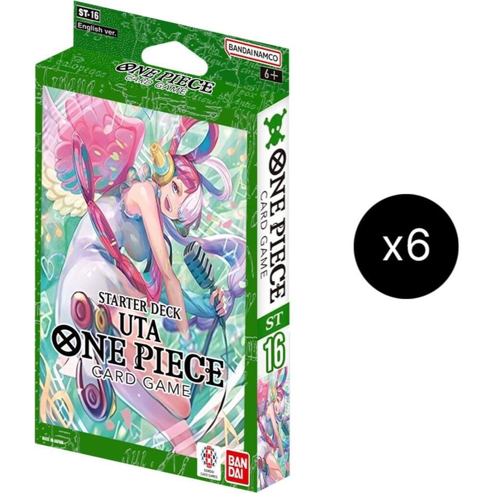 Starter Deck 16: GREEN Uta Display - Starter Deck 16: GREEN Uta (ST-16)