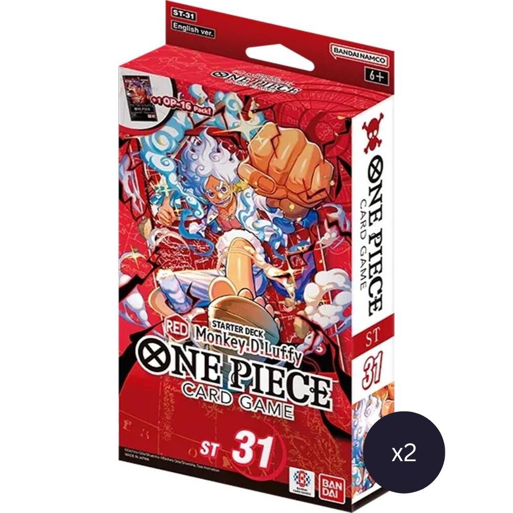 Starter Deck 31: RED Monkey.D.Luffy (ST-31) x2