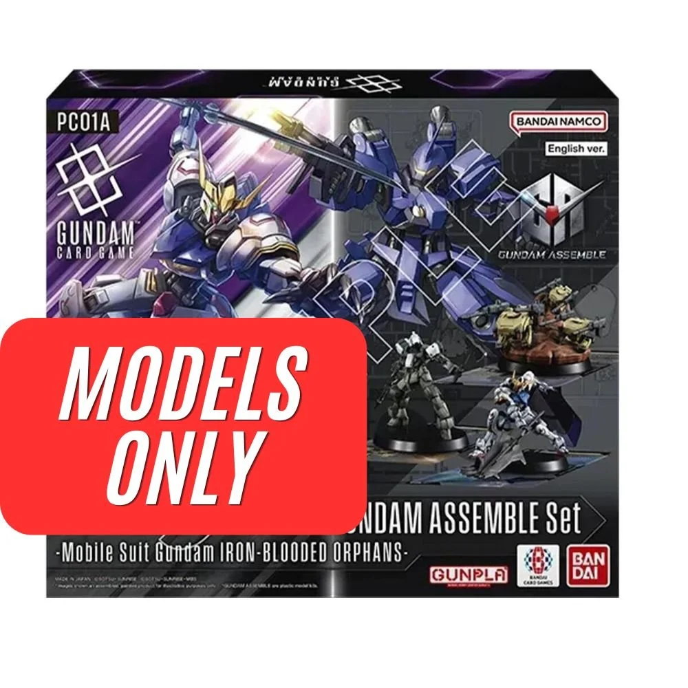 GUNDAM ASSEMBLE - Mobile Suit Gundam: Iron-Blooded Orphans - [PC01A] Models Only
