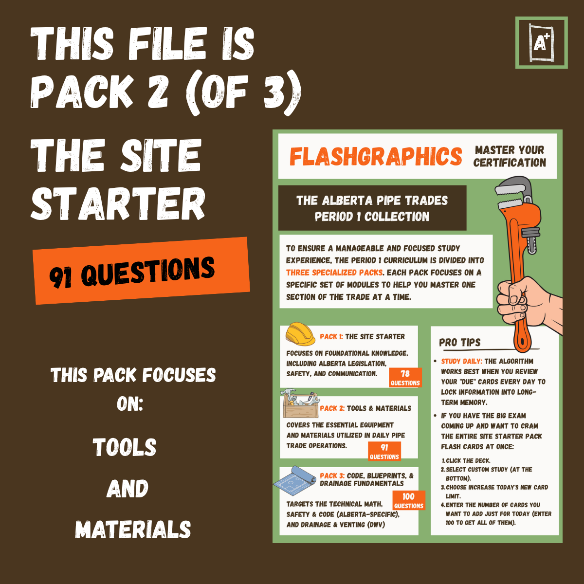 Pipe Trades - Period - 1 - Pack - 2: Tools & Materials (2026)