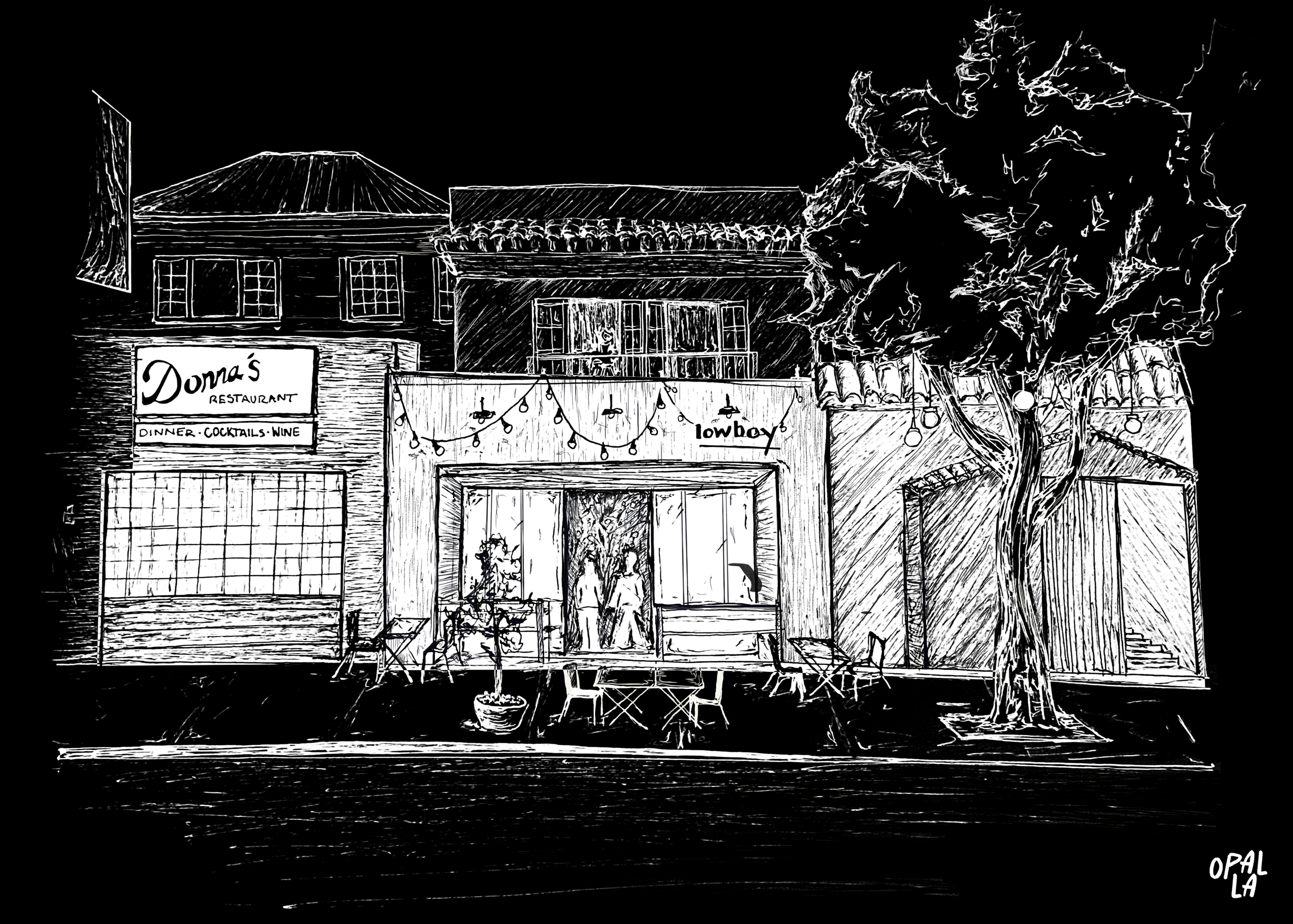 DONNAS, LOWBOY, FLORES-T