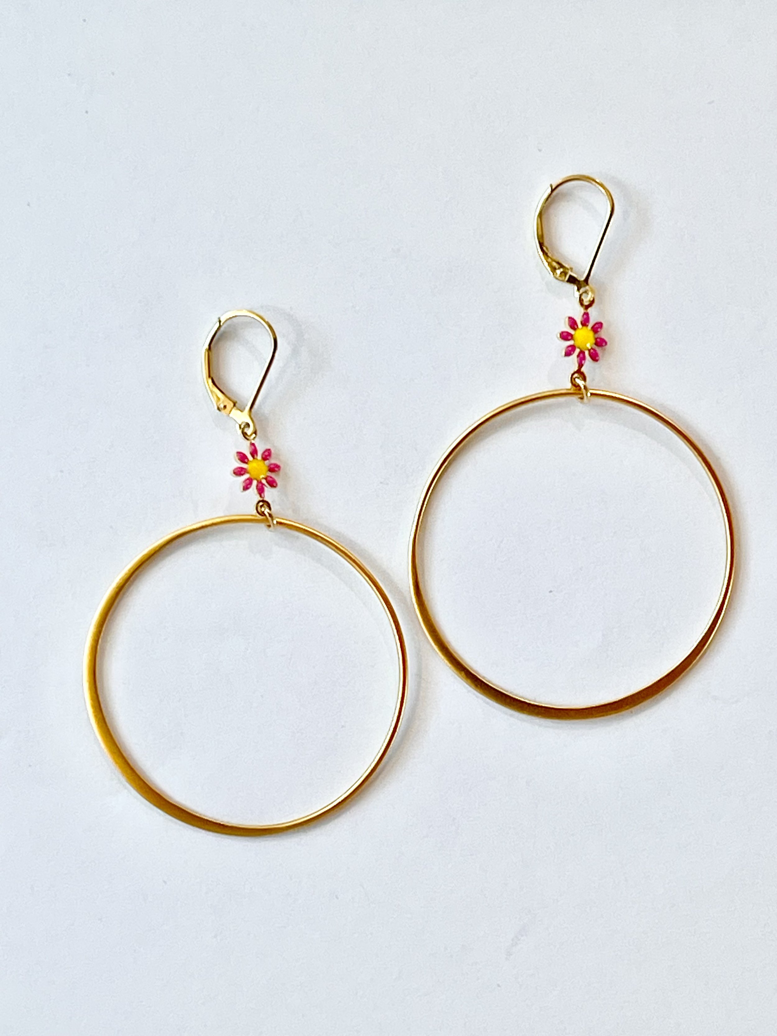 Floral Hoops (large)