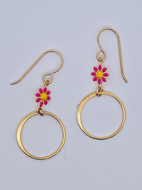 Floral Hoops (small)