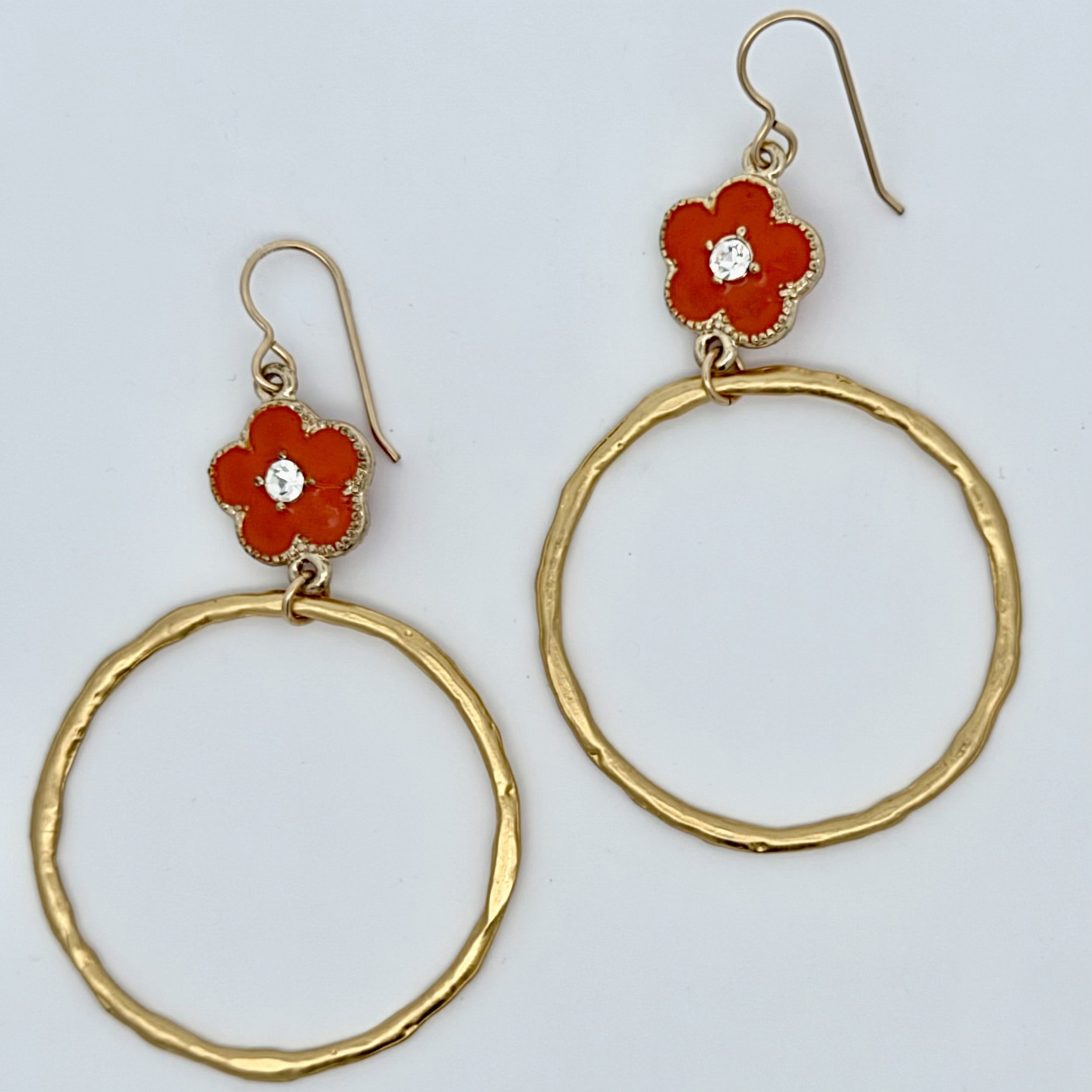 Floral Glow Hoops