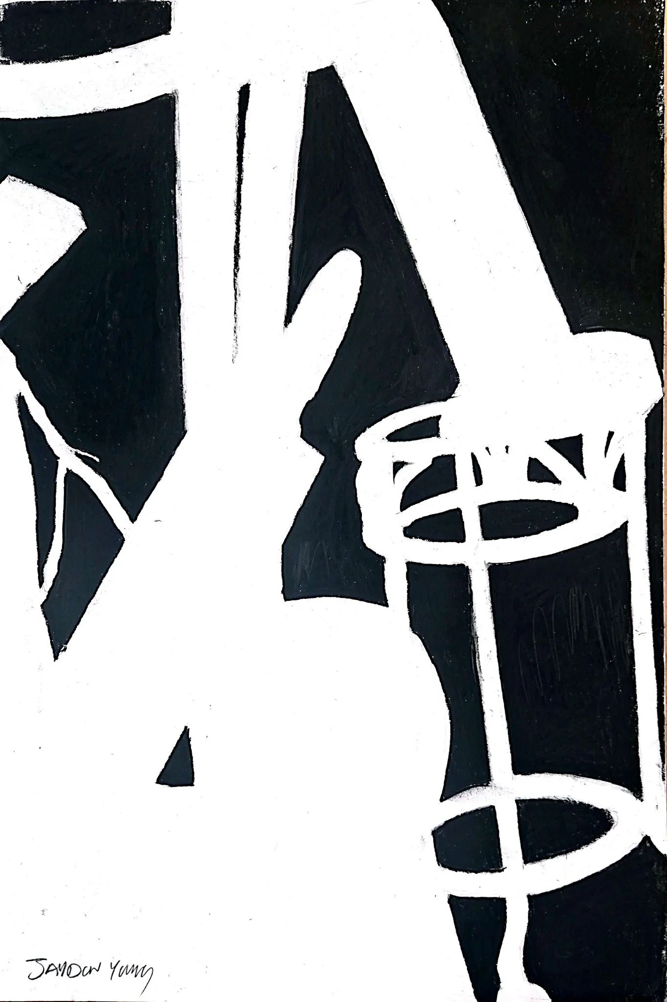 Negative Space Drawing 