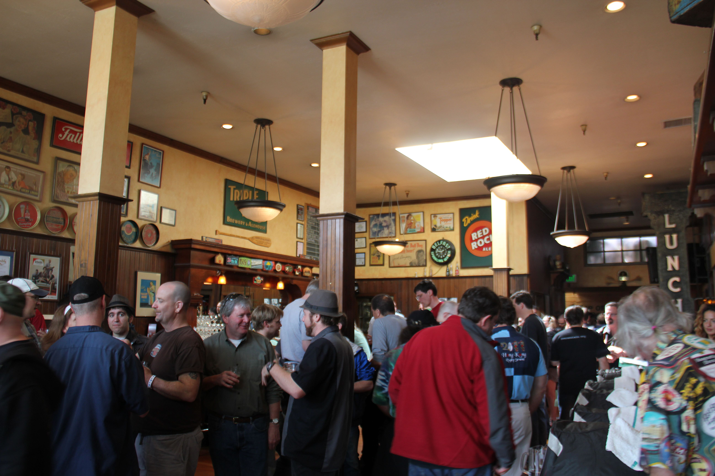 Firkin Fest Crowd - Can you find John?
