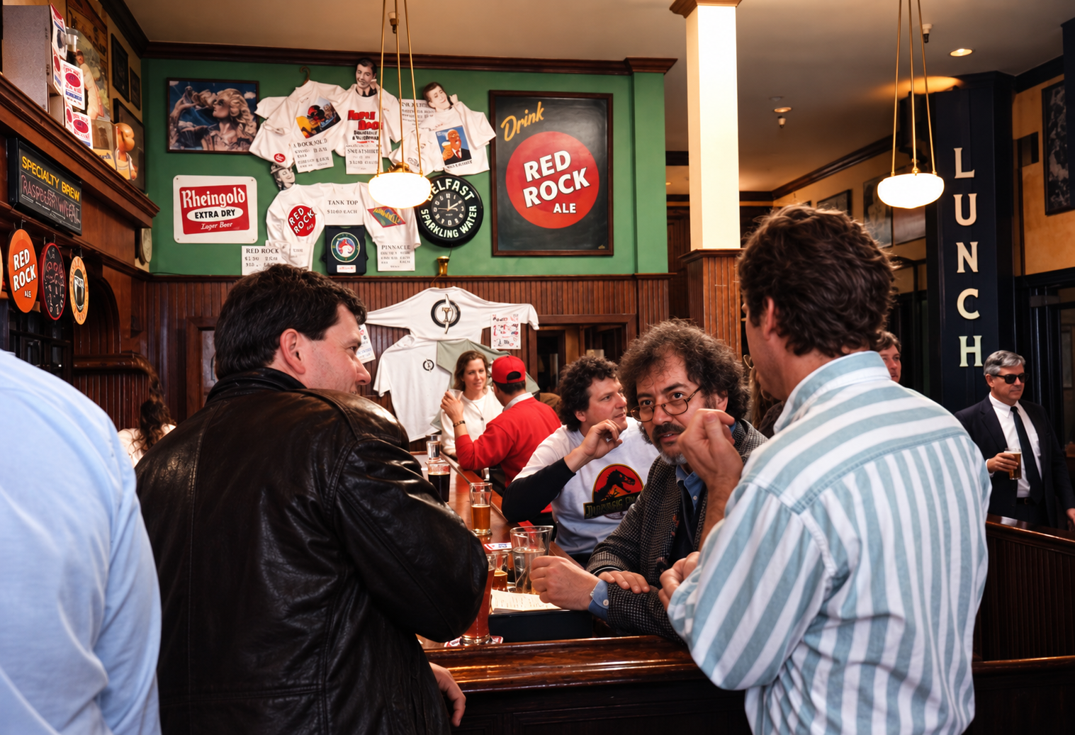 John &amp; Reid with famous beer writer Michael Jackson