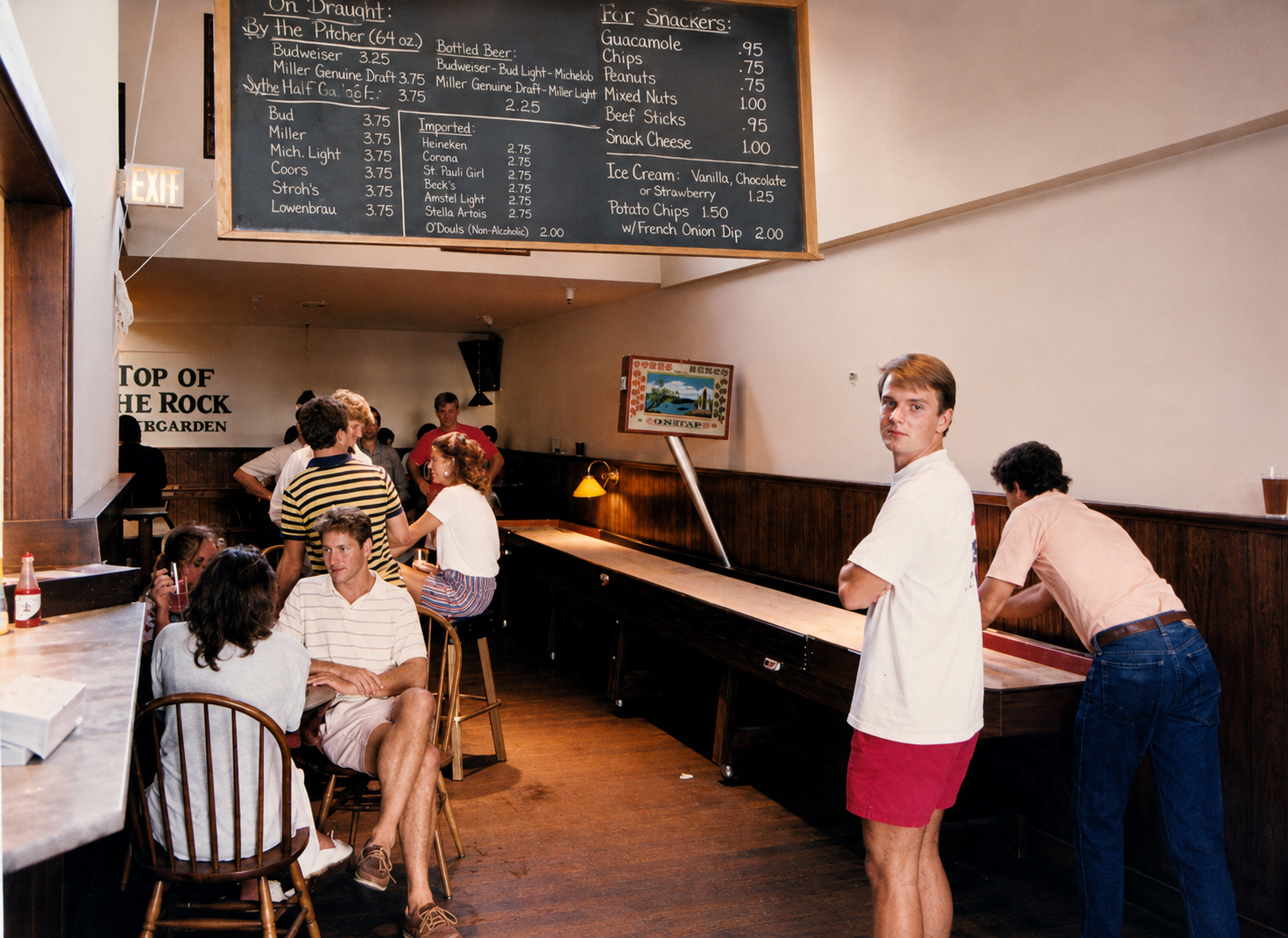 Shuffleboard!  (circa 1987)