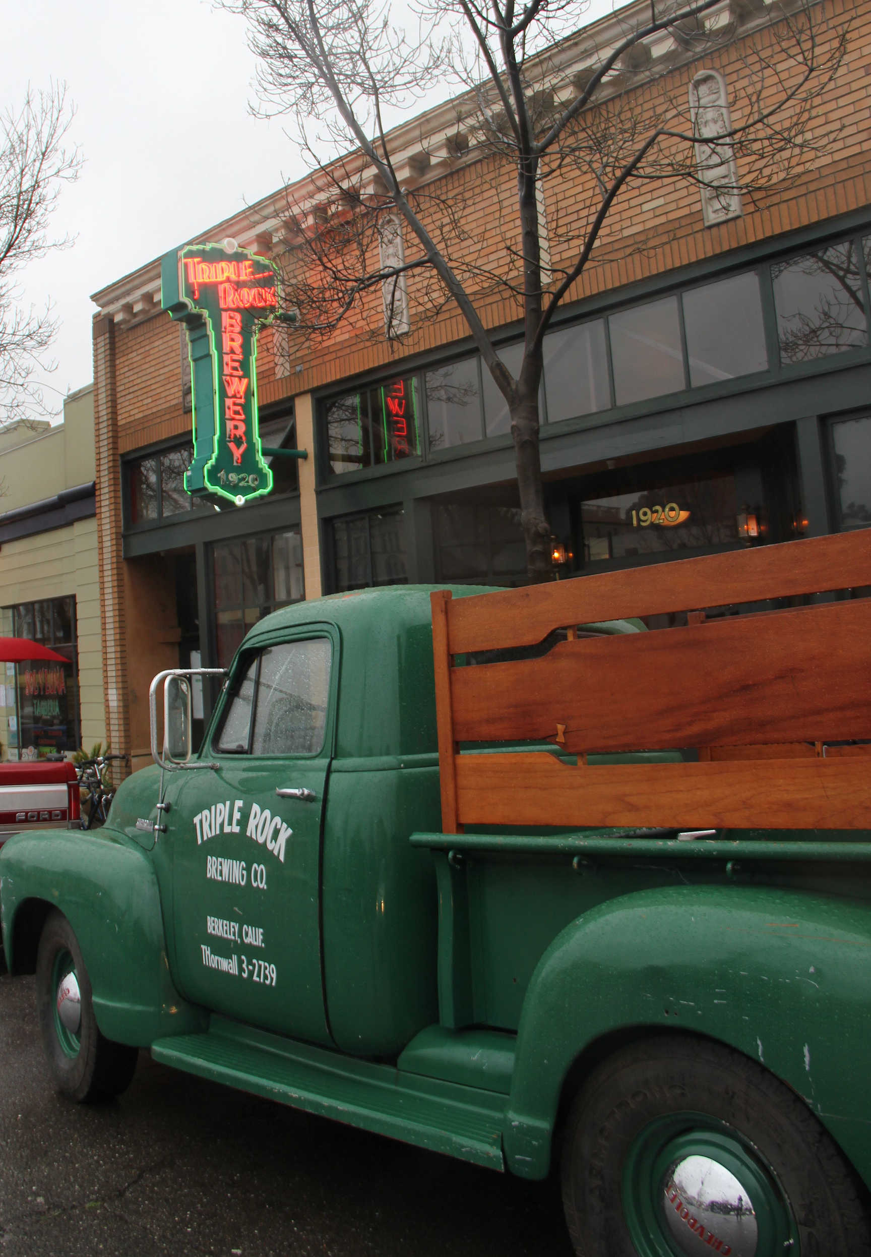 Triple Rock Truck Out Front