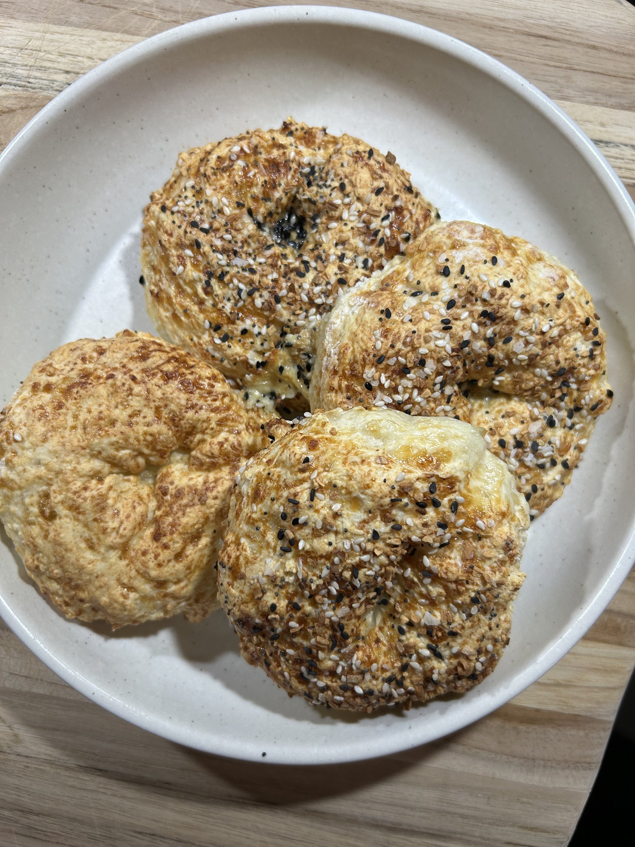 Homemade High-Protein Air Fryer Bagels: A Game Changer!