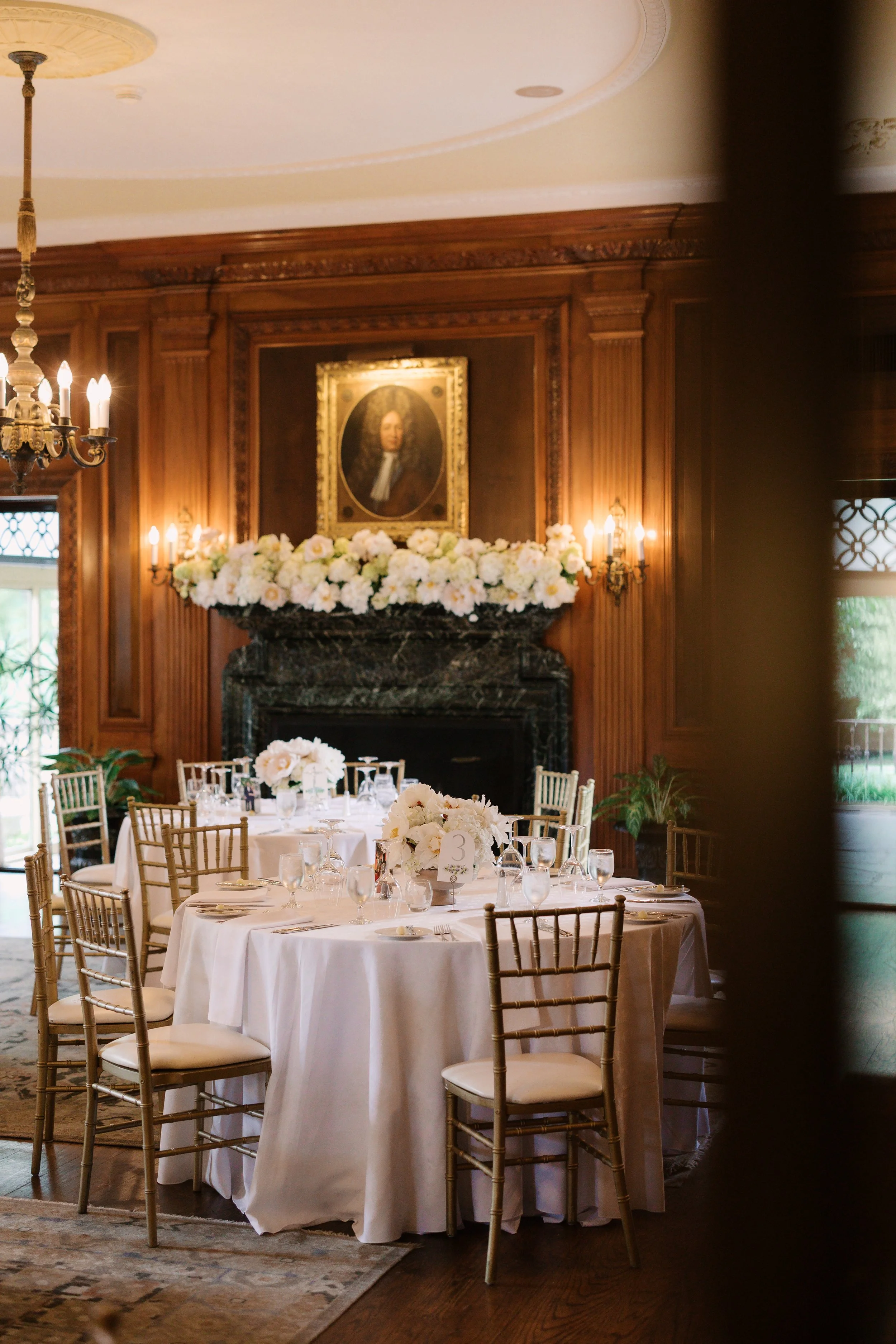 Timeless Graylyn Estate Wedding with Romantic Peony Florals | Luxury Wedding Florist in Winston-Salem, NC
