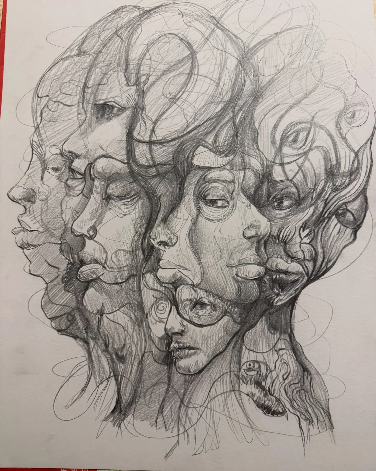 &ldquo;Whispers of the Woodland&rdquo; in progress almost complete. Graphite pencil on paper. #drawing #pencil #woodland #realismdrawing #abstractart #artist #artistsofinstagram